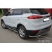 GEELY ATLAS с 2016-н.в. боковые пороги ARENA d60 из нержавеющей стали
